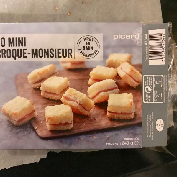 20 Mini Croque-monsieur
