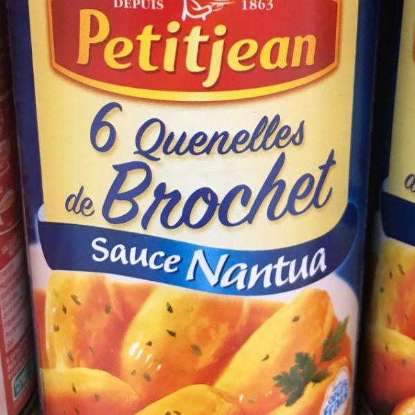 6 Quenelles de Brochet Sauce Nantua