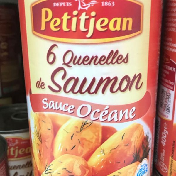 6 Quenelles de Saumon, Sauce Océane