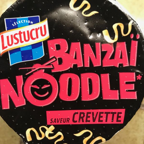 Banzaï Noodle saveur crevette