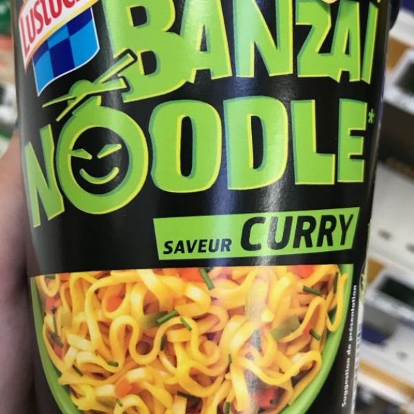Banzai Noodle Saveur Curry