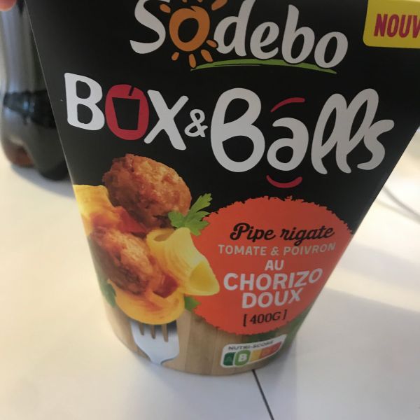 Box & balls chorizo doux