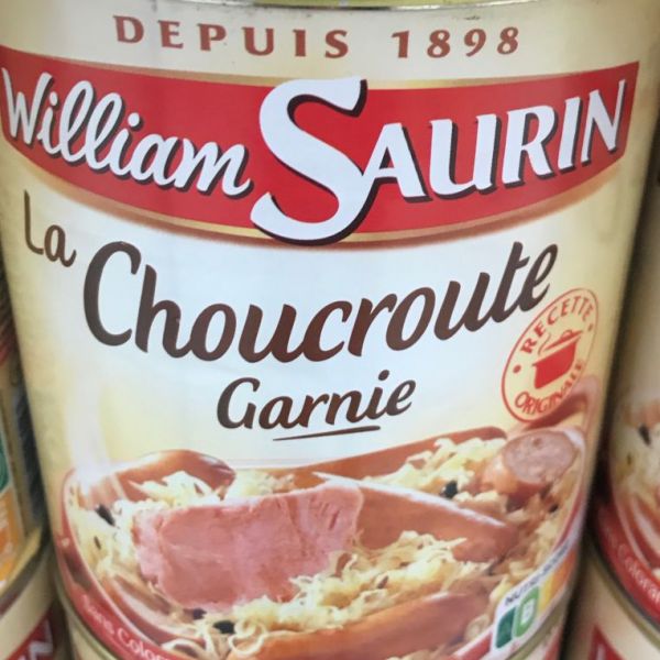 Choucroute garnie
