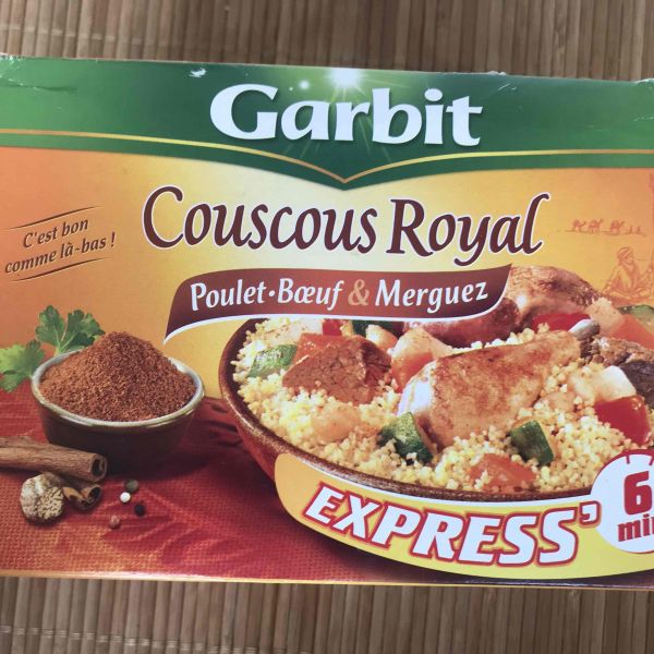Couscous Royal Poulet, Bœuf et Merguez