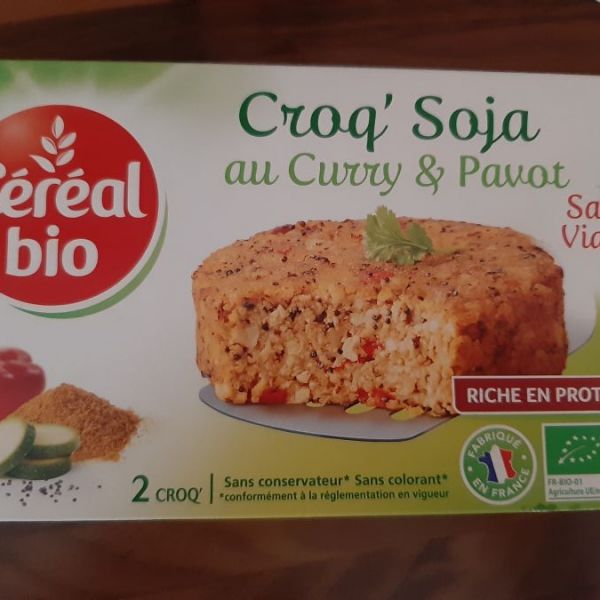 Croq' Soja au curry & pavot