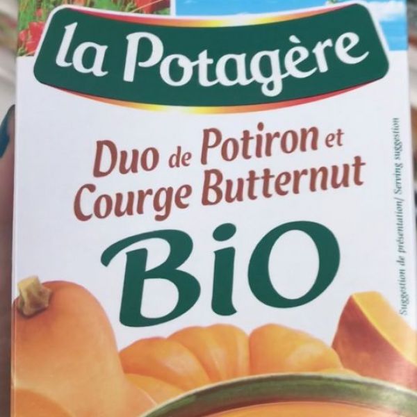 Duo de Potiron et Courge Butternut bio