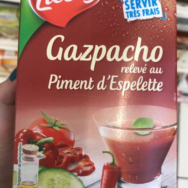 Gazpacho au piment d'Espelette