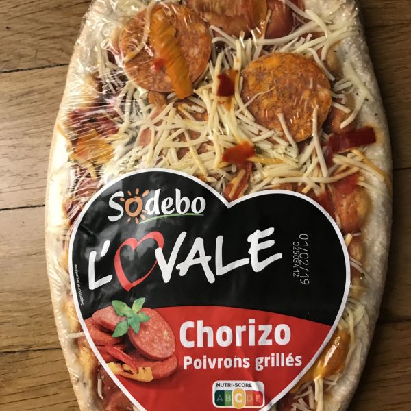 L'Ovale - Chorizo Poivrons grillés
