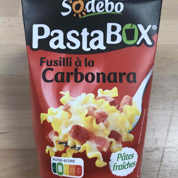 PastaBox - Fusilli à la Carbonara