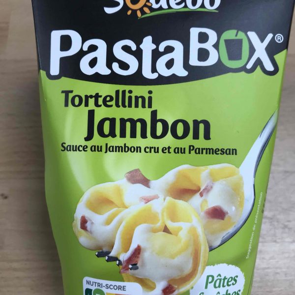 PastaBox - Tortellini Jambon Sauce au jambon cru et au parmesan