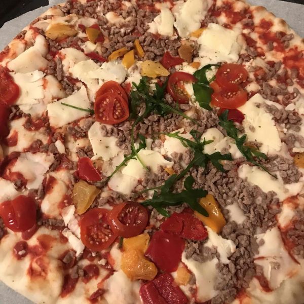 Pizza del Gusto Bœuf Poivrons