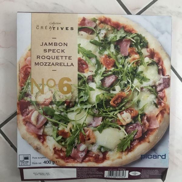 Pizza Jambon Speck Roquette Mozzarella