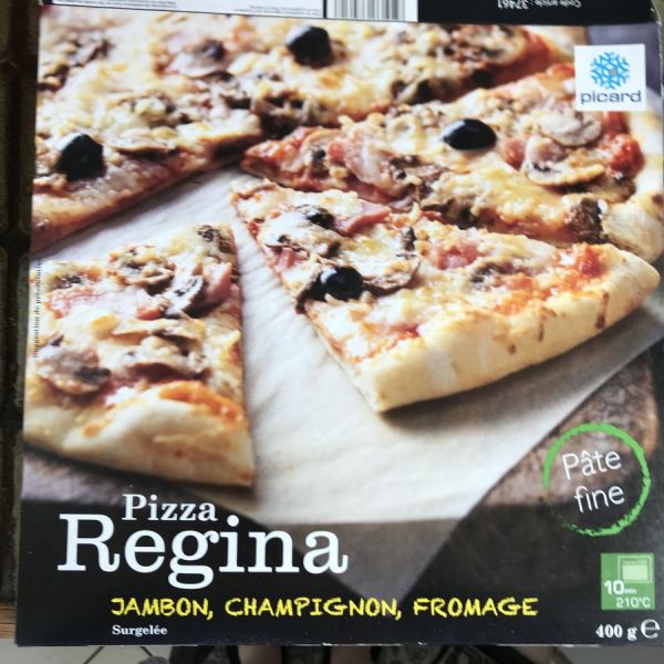 Pizza Regina Jambon, champignon, fromage