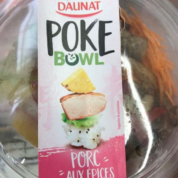 Poke bowl porc aux épices