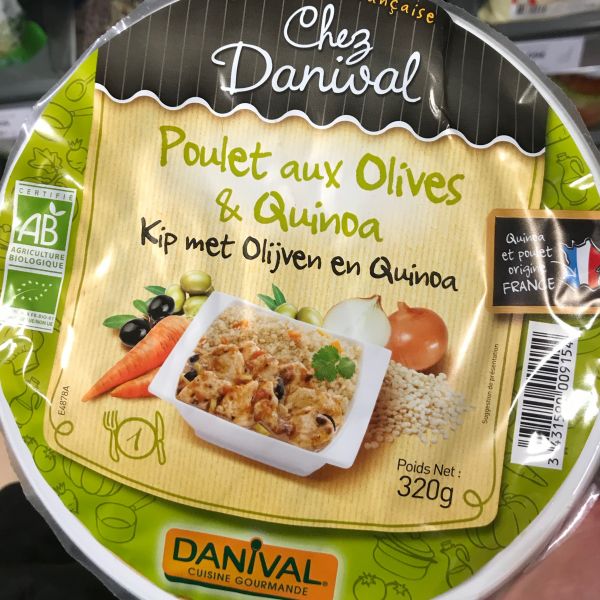 Poulet Aux Olives & Quinoa