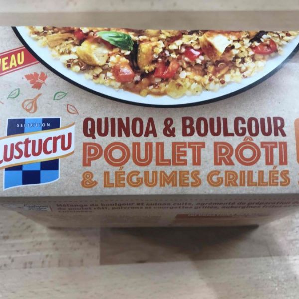Quinoa & Boulgour Poulet Rôti & Légumes grillés