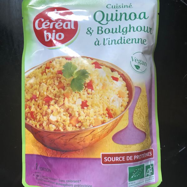 Quinoa et Boulghour à l'indienne