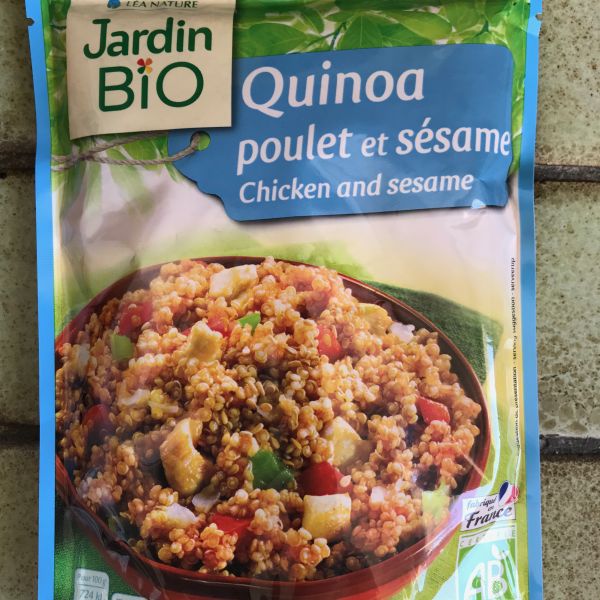 Quinoa poulet et sésame