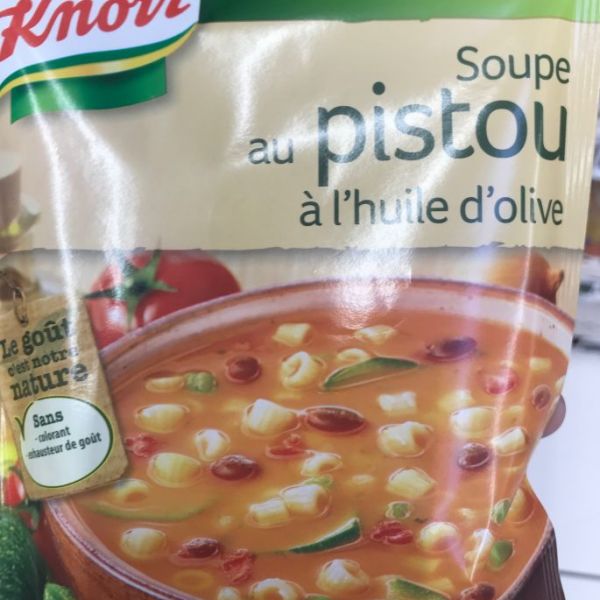 Soupe au Pistou, à l'huile d'olive