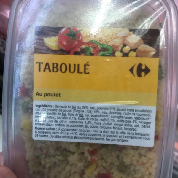 Taboulé Au Poulet