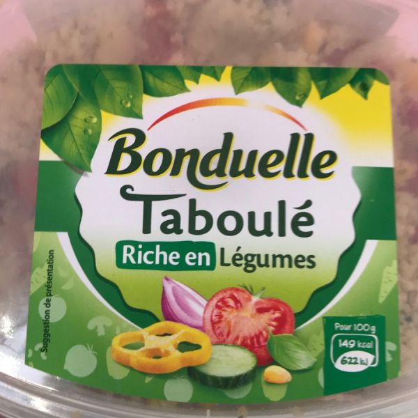 Taboulé Légumes