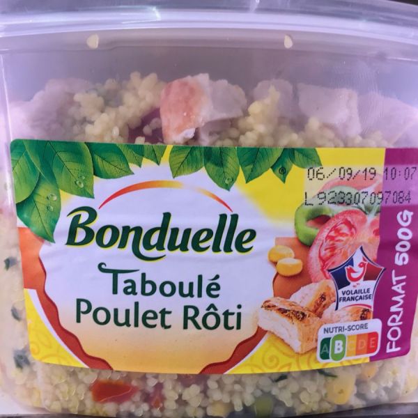 Taboulé Poulet Rôti