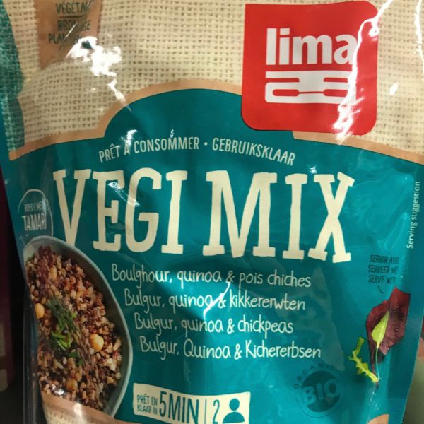 Vegi mix boulgour, quinoa et pois chiches