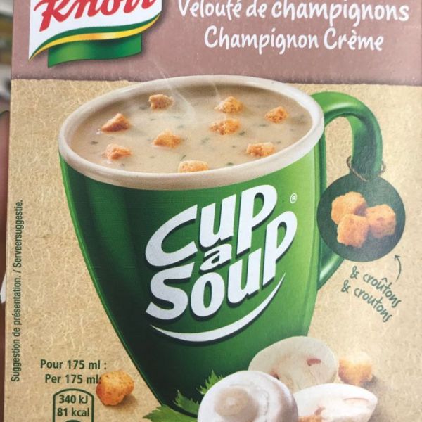 Velouté de champignons - Cup a Soup