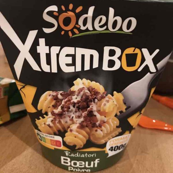 XtremBox - Radiatori  Bœuf Sauce au poivre