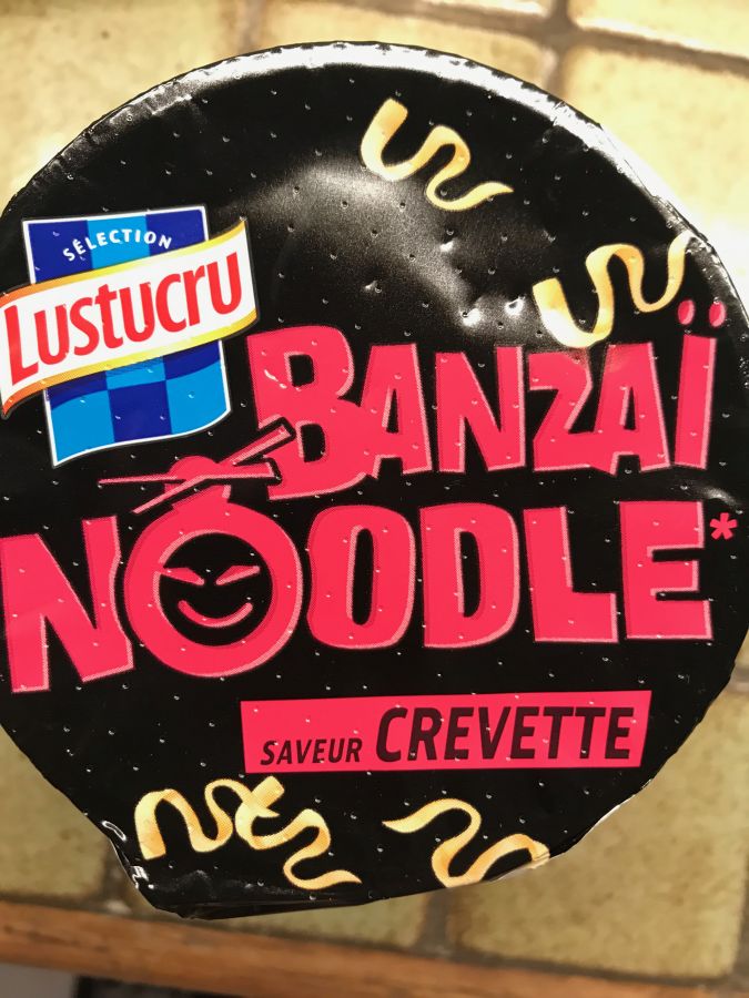 DarkFood - Lustucru Banzai Noodle Saveur Curry